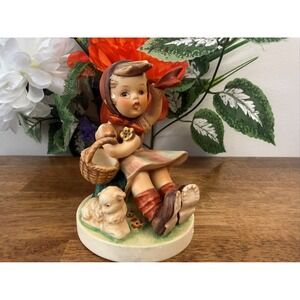 Vintage Goebel Hummel Farewell HUM 65‎ Porcelain Figurine W Germany